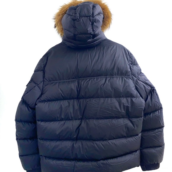 Men’s Moncler down filled puffer - Navy Blue. - Picture 3 of 3